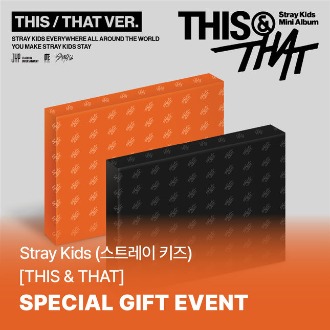 [POB] Stray Kids - THIS & THAT / Mini Album (THIS VER., THAT VER.)