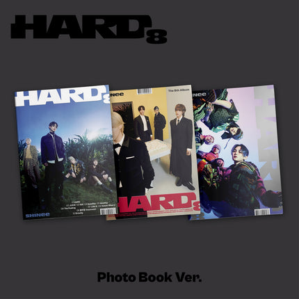 [Lucky Grab] SHINee - HARD / 8TH FULL ALBUM (Photo Book Ver.)