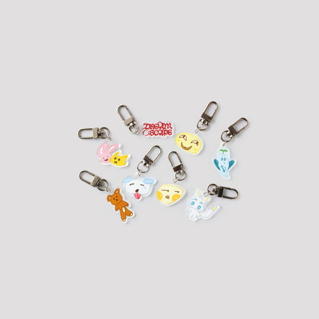 NCT DREAM - 12 RANDOM KEY RING / 2024 NCT DREAM [DREAM( )SCAPE ZONE] OFFICIAL 1ST MD