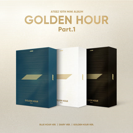 [2024 BlackFriday] ATEEZ - GOLDEN HOUR : Part.1 / 10TH MINI ALBUM (Standard Ver.)(Random)