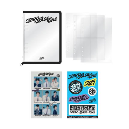 [POB] ZEROBASEONE - COLLECT BINDER BOOK / 2024 ZEROBASEONE THE FIRST TOUR [TIMELESS WORLD] OFFICIAL MD