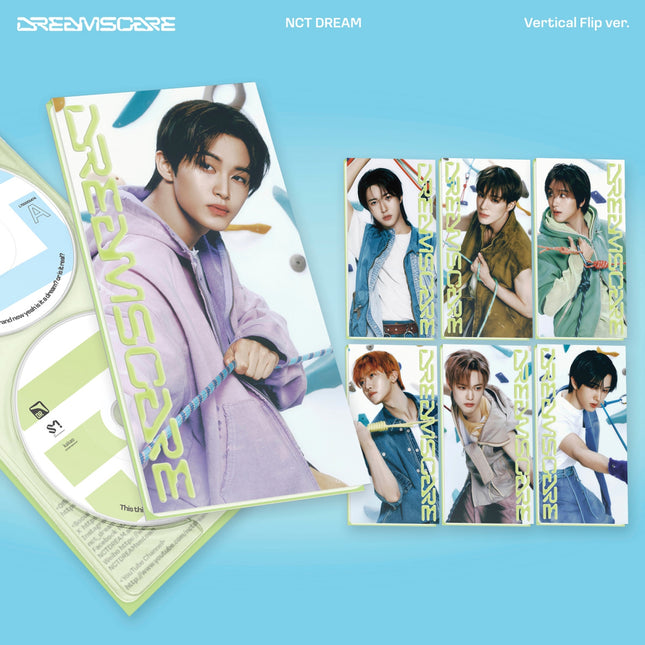 [LUCKY DRAW] NCT DREAM - DREAMSCAPE / The 4th Full Album (Vertical Flip Ver.) (Random)