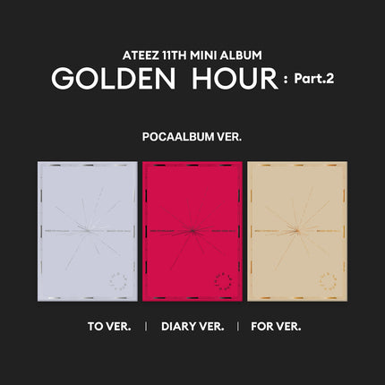 [01/31 1:1 VIDEO CALL by MAKESTAR] ATEEZ - GOLDEN HOUR: Part.2 (POCAALBUM ver.)