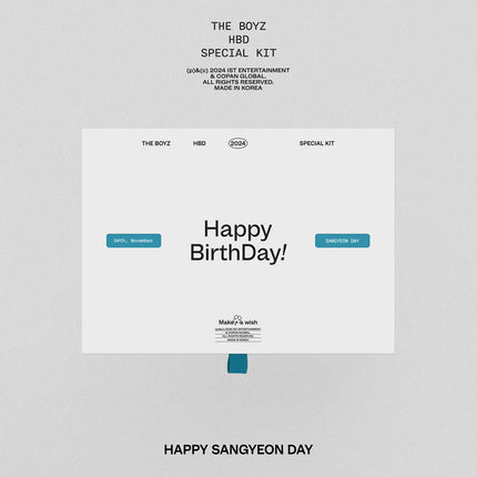 [POB] THE BOYZ - THE BOYZ HBD SANGYEON SPECIAL KIT