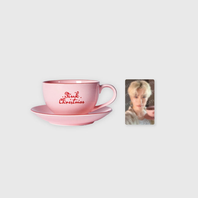 [Pre-order] NCT 127 - CUP & SAUCER SET / 2024 PINK CHRISTMAS OFFICIAL MD