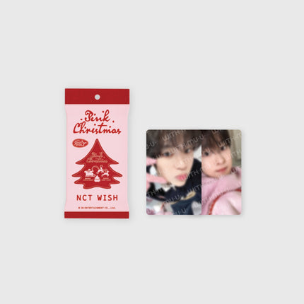 [Pre-order] NCT WISH - PHOTOCARD RANDOM PACK / 2024 PINK CHRISTMAS OFFICIAL MD