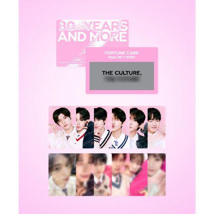 [Pre-order] SM TOWN - FORTUNE SCRATCH CARD SET / SMTOWN LIVE 2025 TOUR OFFICIAL MD