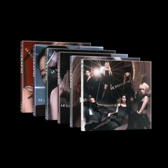 LE SSERAFIM HOT 5TH MINI ALBUM COMPACT ver. - K-pop album cover