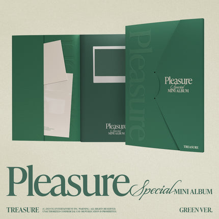 [POB] TREASURE - PLEASURE / SPECIAL MINI ALBUM (YELLOW ver. / GREEN ver.) *Cover Select