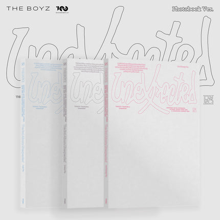 [Lucky Grab] THE BOYZ - Unexpected / The 3rd Album (Photobook ver.) *Cover Select