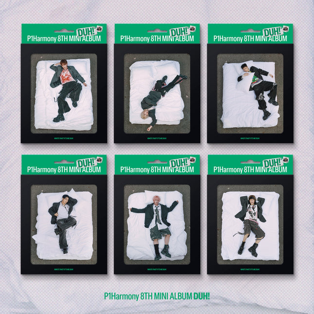 [Aldi Price Match] P1Harmony - DUH! / 8TH MINI ALBUM (H ver.)(COMPACT ver.)