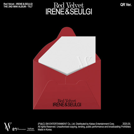 IRENE & SEULGI (Red Velvet) - TILT / 2nd Mini Album (QR Ver.) (SMART ALBUM)