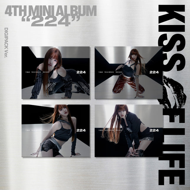 [POB] KISS OF LIFE - 224 / 4th Mini Album (Digipack Ver.)