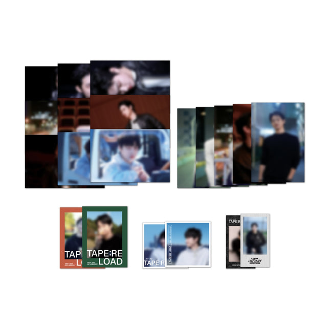 JAY B - POSTCARD SET / 2024-2025 JAY B CONCERT [TAPE:RE LOAD] IN SEOUL OFFICIAL MD