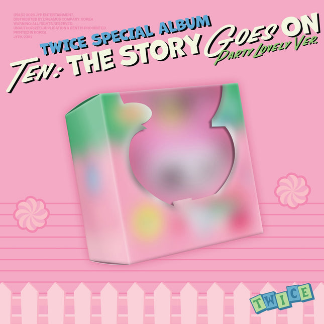 TWICE - TEN: The Story Goes On / SPECIAL ALBUM (Party lovely ver.)
