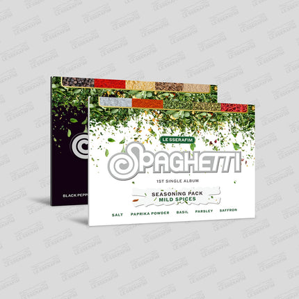 [POB] LE SSERAFIM - SPAGHETTI / 1st Single Album (Weverse Albums ver.)