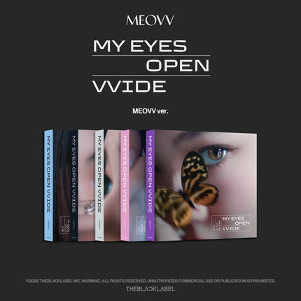 [POB] MEOVV - MY EYES OPEN VVIDE / 1ST EP ALBUM (MEOVV ver.)
