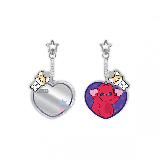 YUQI - GIGI MIRROR KEY RING / 1st Single Album [Motivation] POP-UP MD