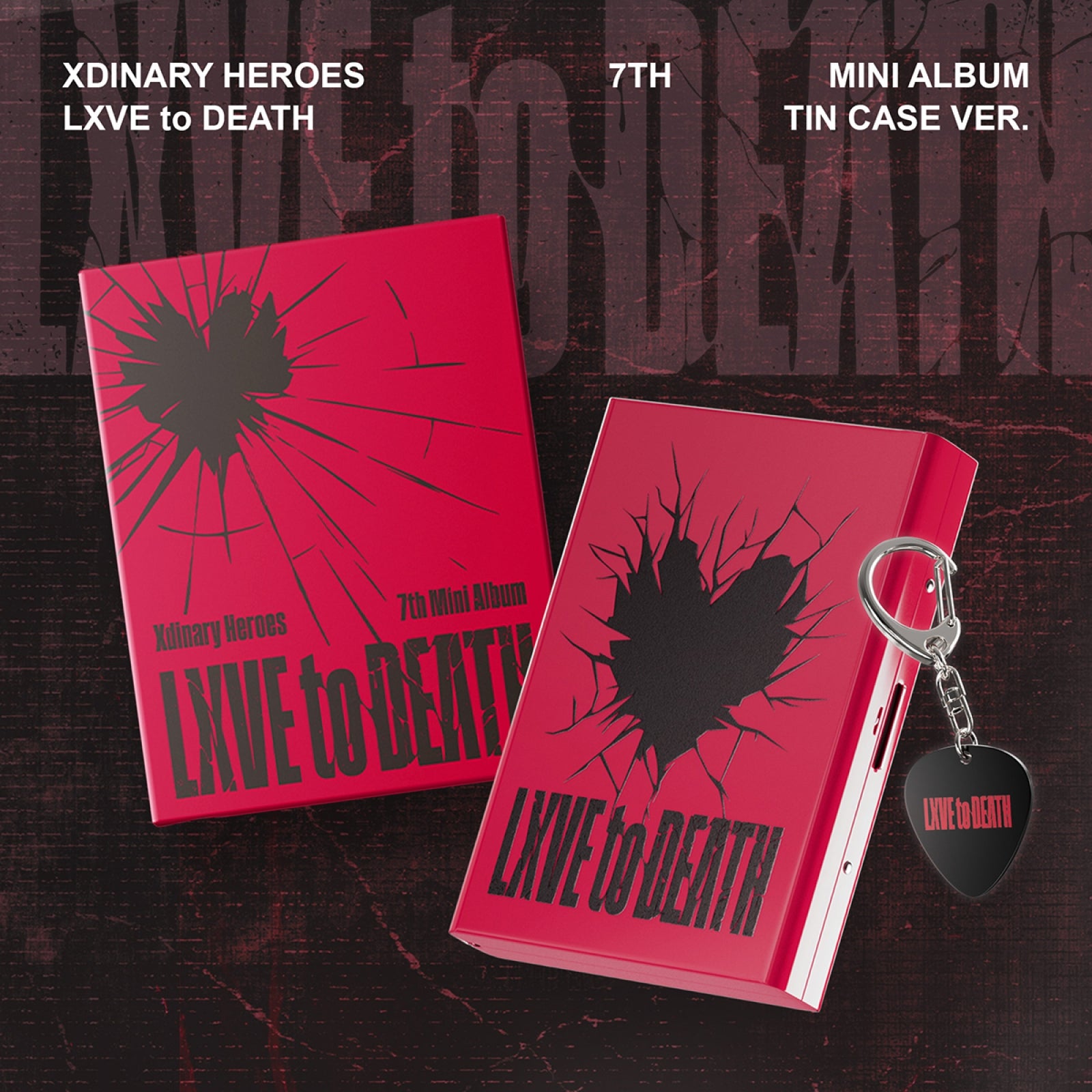 POB] Xdinary Heroes - LXVE to DEATH / 7TH MINI ALBUM (MD ver