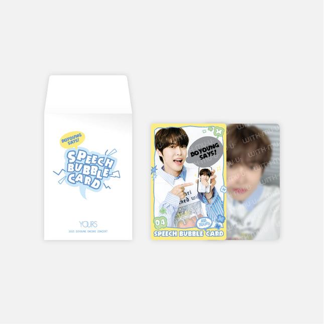 DOYOUNG - SPEECH BUBBLE CARD SET / 2025 DOYOUNG ENCORE CONCERT [Yours] OFFICIAL MD