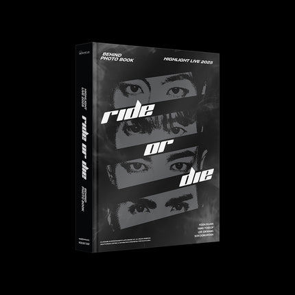[Pre-order] HIGHLIGHT - LIVE 2025 [RIDE OR DIE] BEHIND PHOTO BOOK