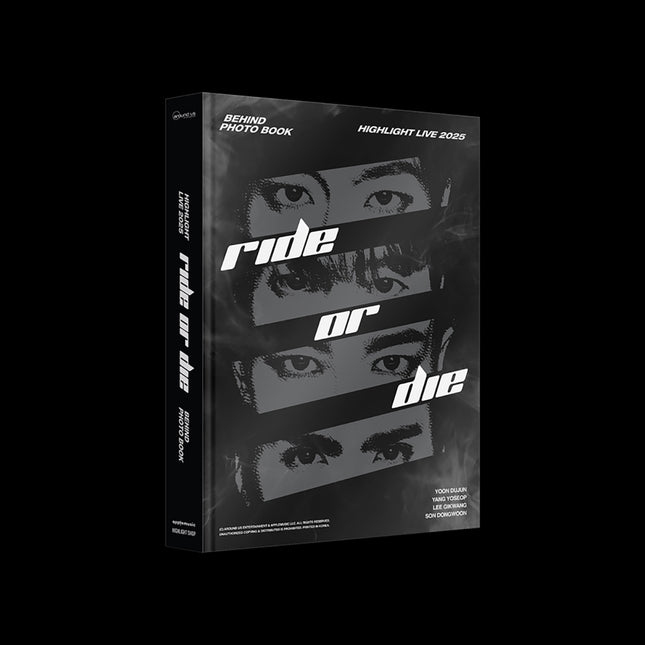[Pre-order] HIGHLIGHT - LIVE 2025 [RIDE OR DIE] BEHIND PHOTO BOOK