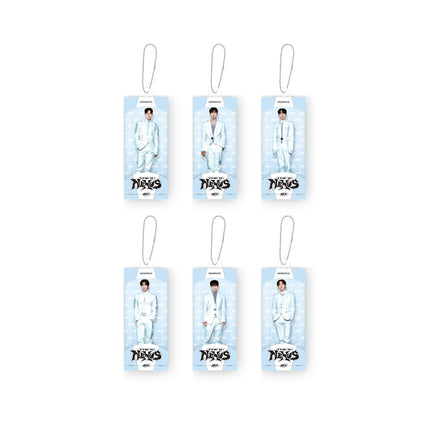 [Pre-order] MONSTA X - RANDOM MINIATURE KEYRING / 2026 MONSTA X WORLD TOUR [THE X : NEXUS] OFFICIAL MD