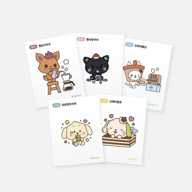 [Pre-order] NCT WISH - RANDOM TTIBU STICKER SET / 2026 NCT WISH [WISH BAKERY] POP UP OFFICIAL MD