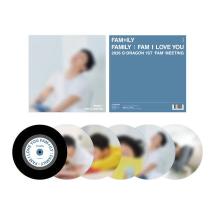 [Pre-order] G-DRAGON - LP POSTER SET / 2026 G-DRAGON 'FAM' MEETING [FAM+ILY : FAMILY : FAM I LOVE YOU] OFFICIAL MD