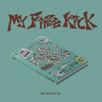 [POB] [LUCKY DRAW] KICKFLIP - My First Kick / 4th Mini Album (My First Trip Ver.)(Standard Ver.)