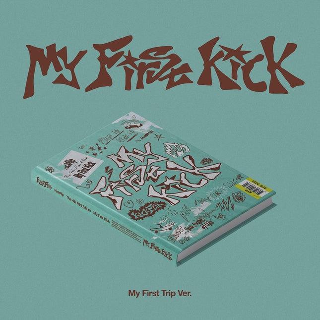 [POB] [LUCKY DRAW] KICKFLIP - My First Kick / 4th Mini Album (My First Trip Ver.)(Standard Ver.)