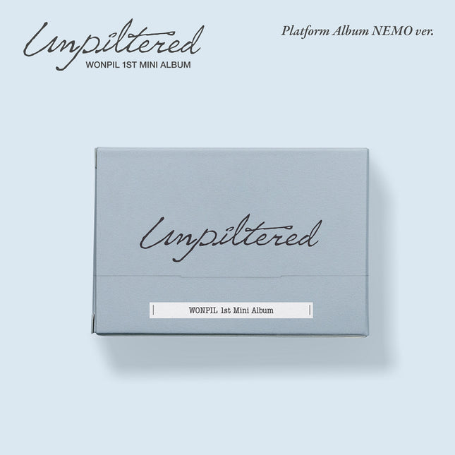 [Pre-order] WONPIL (DAY6) - Unpiltered / 1st Mini Album (Platform Album NEMO Ver.)