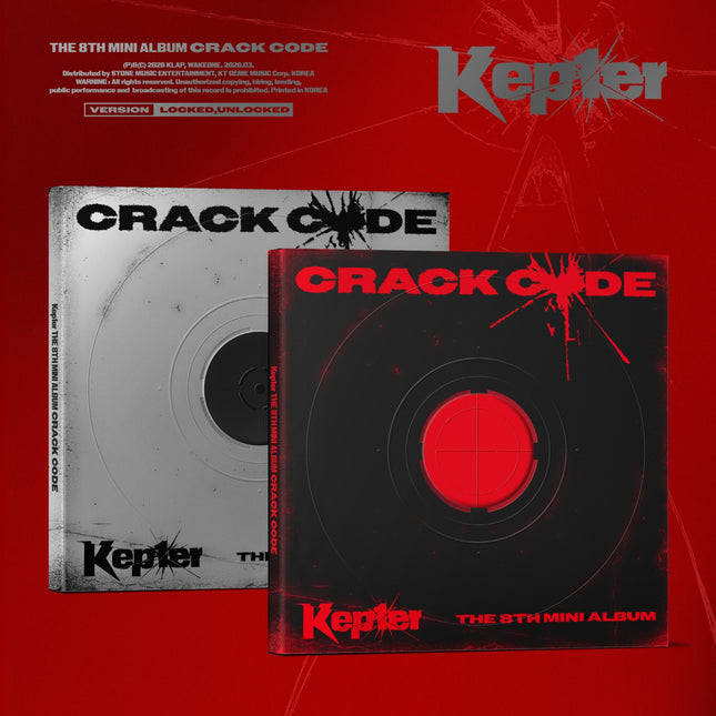 [POB] Kep1er - CRACK CODE / The 8th Mini Album (Standard ver.)