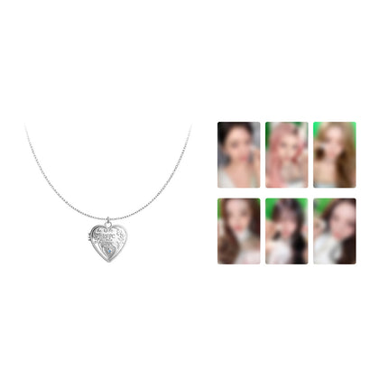 IVE LOCKET PENDANT NECKLACE / 2026 IVE THE 4TH FAN CONCERT [DIVE into IVE] OFFICIAL MD - official K-pop merchandise