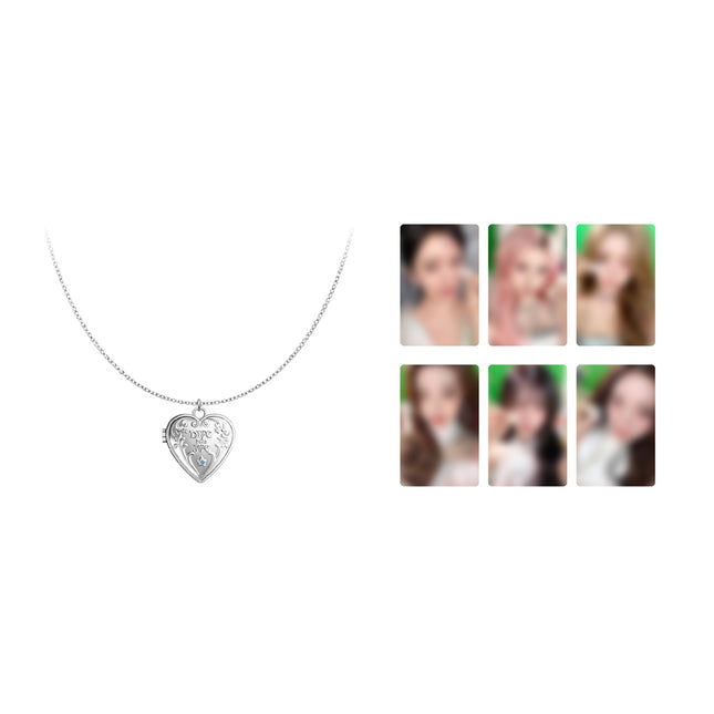 IVE LOCKET PENDANT NECKLACE / 2026 IVE THE 4TH FAN CONCERT [DIVE into IVE] OFFICIAL MD - official K-pop merchandise