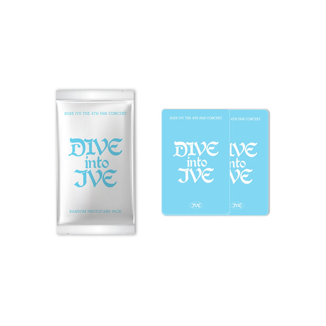 IVE RANDOM PHOTOCARD PACK / 2026 IVE THE 4TH FAN CONCERT [DIVE into IVE] OFFICIAL MD - official K-pop merchandise