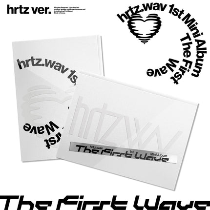 hrtz.wav The First Wave 1st Mini Album hrtz ver. - K-pop album cover