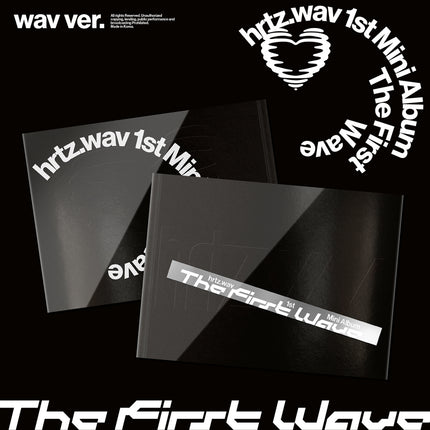 hrtz.wav The First Wave 1st Mini Album wav ver. - K-pop album cover