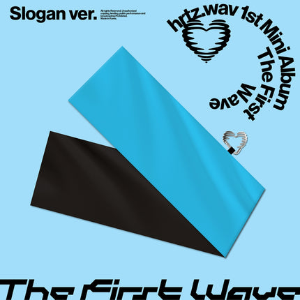 hrtz.wav The First Wave 1st Mini Album Slogan ver. - K-pop album cover