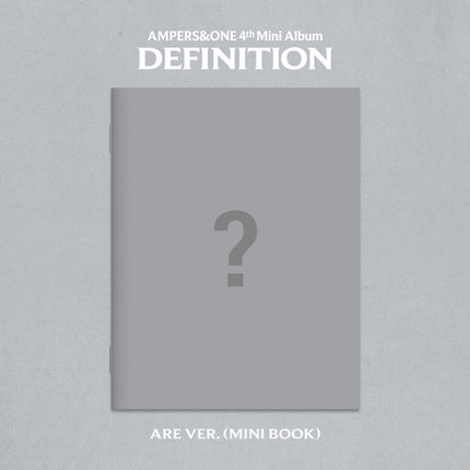 AMPERS&ONE - DEFINITION / 4th Mini Album (ARE Ver.) (CD)