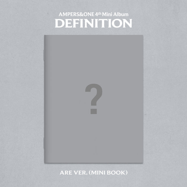 AMPERS&ONE - DEFINITION / 4th Mini Album (ARE Ver.) (CD)