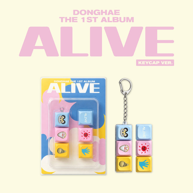 DONGHAE - ALIVE / 1ST ALBUM (KEYBOARD KEY CAP ver.)
