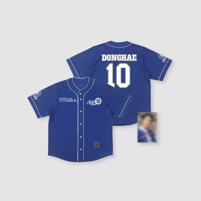 [Pre-order] SUPER JUNIOR - 01 BASEBALL UNIFORM SET / 2026 SUPER JUNIOR 20th Anniversary TOUR [SUPER SHOW 10] SJ-CORE in SEOUL OFFICIAL MD