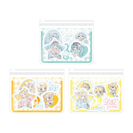 [Pre-order] MIKU & RIN & LEN - 19 STICKER SET / MIKU & RIN & LEN OFFICIAL POP-UP STORE in SEOUL [Meet and Greet] OFFICIAL MD