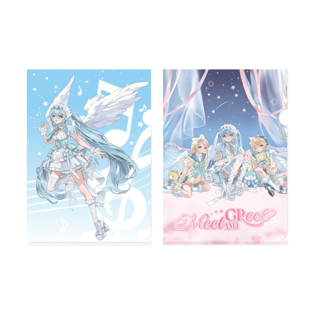 [Pre-order] MIKU & RIN & LEN - 18 CLEAR FILE / MIKU & RIN & LEN OFFICIAL POP-UP STORE in SEOUL [Meet and Greet] OFFICIAL MD