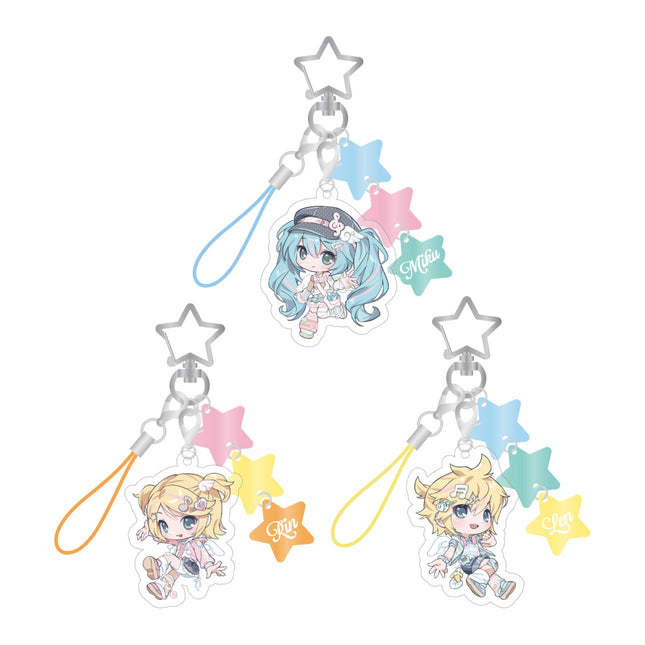 [Pre-order] MIKU & RIN & LEN - 17 ACRYLIC KEYRING-MIKU / MIKU & RIN & LEN OFFICIAL POP-UP STORE in SEOUL [Meet and Greet] OFFICIAL MD