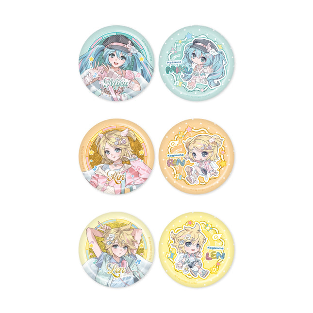 [Pre-order] MIKU & RIN & LEN - 15 CAN BADGE SET-A TYPE / MIKU & RIN & LEN OFFICIAL POP-UP STORE in SEOUL [Meet and Greet] OFFICIAL MD