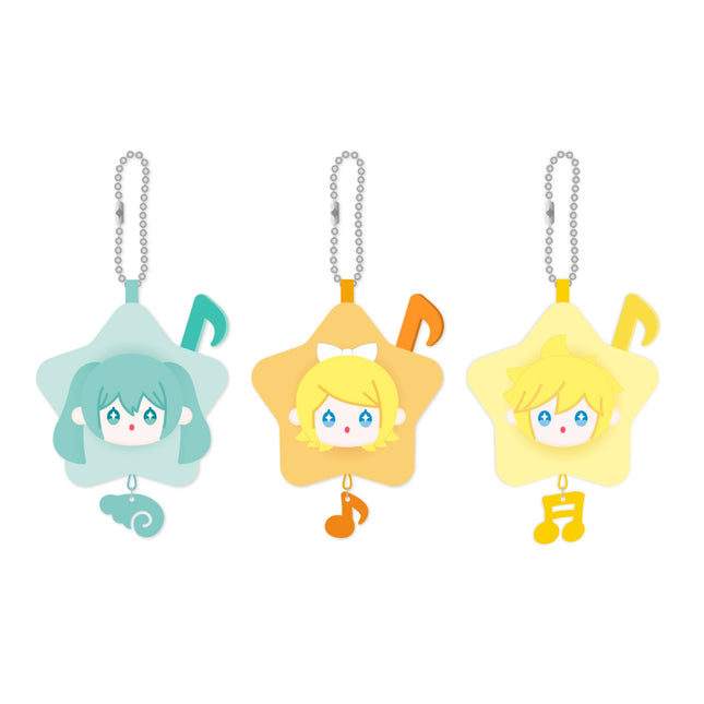 [Pre-order] MIKU & RIN & LEN - 07 8CM MINI STARS KEYRING / MIKU & RIN & LEN OFFICIAL POP-UP STORE in SEOUL [Meet and Greet] OFFICIAL MD