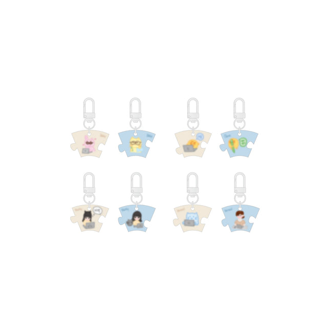 [Pre-order] KISS OF LIFE - 05 RANDOM PUZZLE KEYRING / 2026 KISS OF LIFE ASIA FANMEETING TOUR [DEJA VU] IN SEOUL OFFICIAL MD