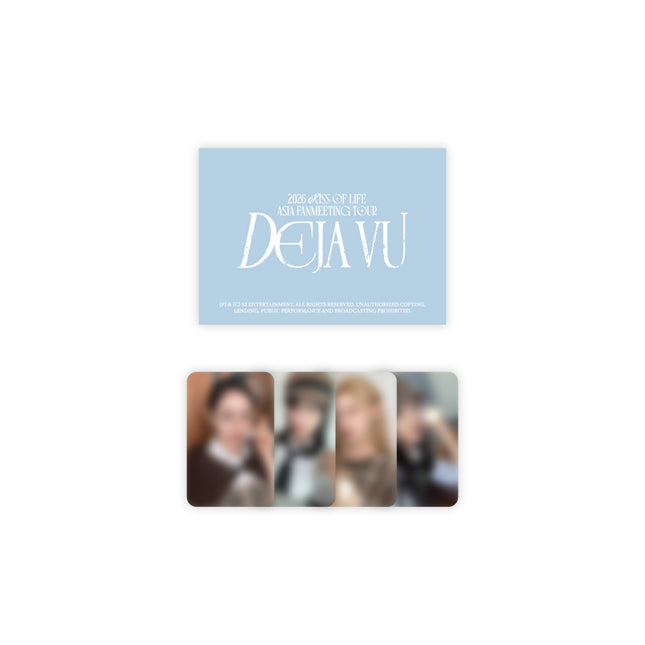 [Pre-order] KISS OF LIFE - 03 SECRET MESSAGE CARD SET / 2026 KISS OF LIFE ASIA FANMEETING TOUR [DEJA VU] IN SEOUL OFFICIAL MD